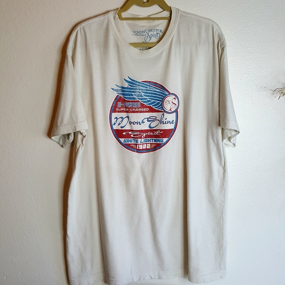 Moon Shine Spirit white lightning 1922 T Shirt XXL